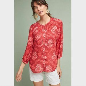 NWT Akemi + Kin Coconino Printed Buttondown